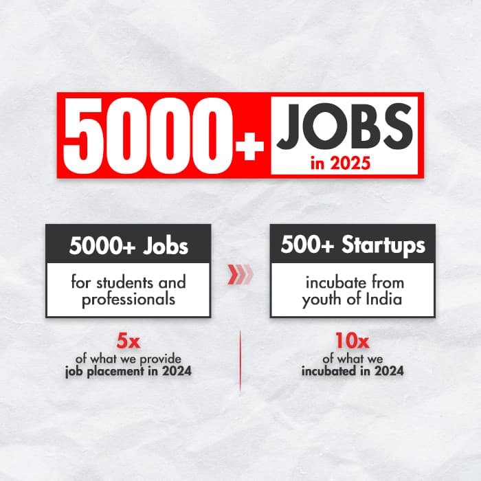 5000+ jobs in 2025 -  Big Year 